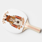 衣服マスク！ 卓球ラケット (横)