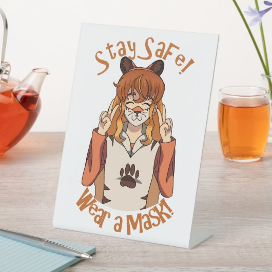 衣服マスク！ 台座サイン (インサイチュ)