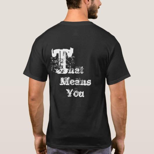 衣服マスク Tシャツ (裏面)