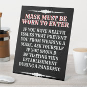 衣服メッセージ 台座サイン (インサイチュ)