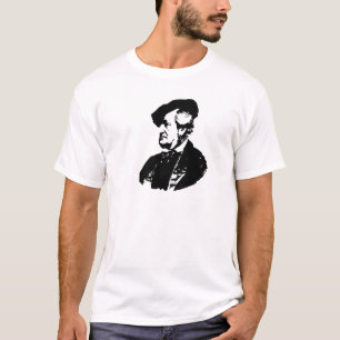 衣服メンズTワイシャツ愛芸術リチャードWagner Tシャツ