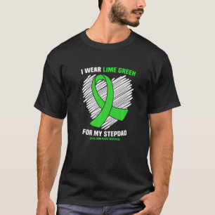 衣服ライムグリーン私の継父の脊髄損傷 Tシャツ
