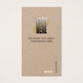 衣服ロモダンゴQRコードクラフト表示ラベル (正面)