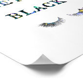 衣服何か黒いポスター ポスター (角)