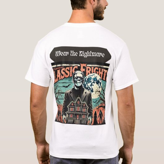 「衣服悪夢!」 Tシャツ (裏面)