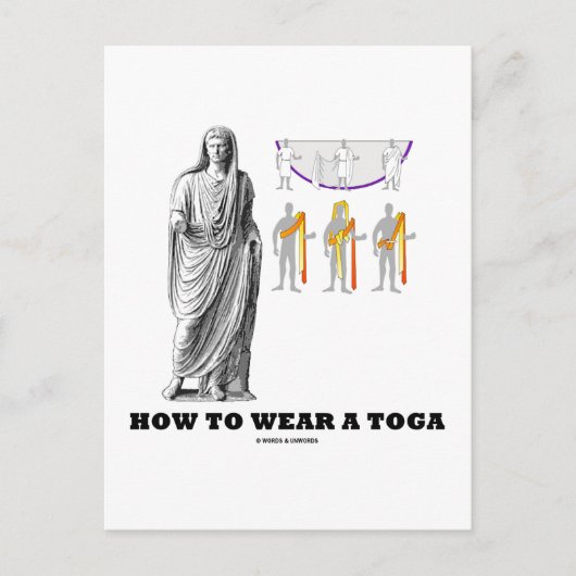 衣服方法 ポストカード (正面)