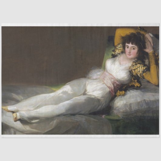 衣服正座(フェミニン美しい) 薄葉紙 (正面)