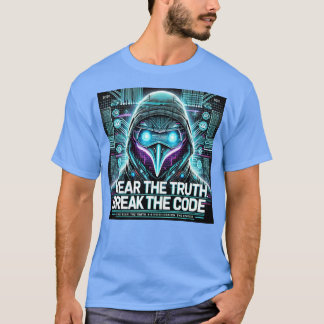 衣服真実。コードの解除 | サイバーパンクペンギン Tシャツ