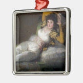 衣服真雅(ヴィンテージ女性美しい) メタルオーナメント (左)