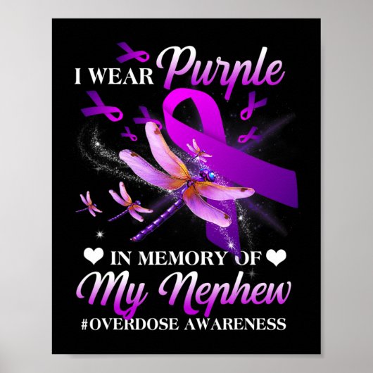 衣服紫の私の甥の過剰摂取のアウェーンの記憶 ポスター (正面)