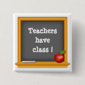 衣服誇りを持ったit -先生はクラス! 缶バッジ (正面)