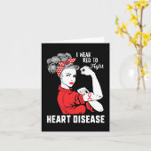 衣服赤と戦うハート病認識度Chdママ カード (黄色い花)