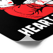 衣服赤と戦うハート病認識度Chdママ ポスター (角)