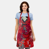 衣服赤 エプロン (着用した状態)