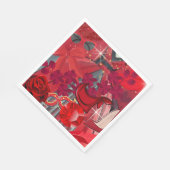 衣服赤 スタンダードランチョンナプキン (角)