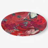 衣服赤 ペーパープレート (アングル)