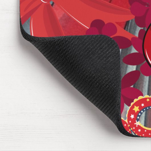 衣服赤 マウスパッド (コーナー)