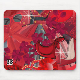 衣服赤 マウスパッド