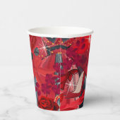 衣服赤 紙コップ (右)