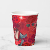 衣服赤 紙コップ (正面)