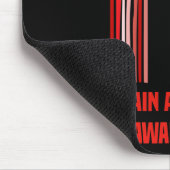 衣服赤(脳動脈瘤認識度脳Aneu用) マウスパッド (コーナー)