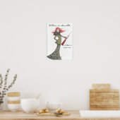 衣服迷彩柄ポスター ポスター (キッチン)