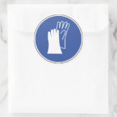 衣服防護用手袋の安全シール ラウンドシール (バッグ)