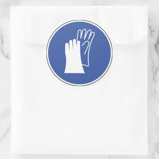 衣服防護用手袋の安全シール ラウンドシール (バッグ)