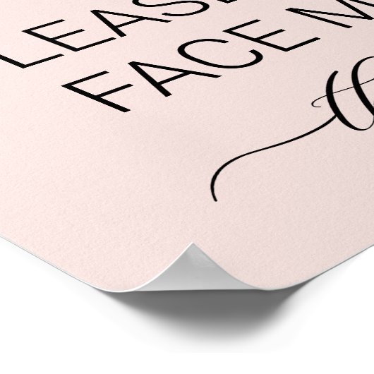 衣服顔マスク美しいサロンスパ安全性 ポスター (角)