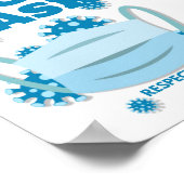 衣服顔マスク ポスター (角)