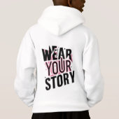 衣服：カスタマイズユニーク可能なTシャツ (裏面)