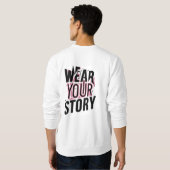 衣服：カスタマイズユニーク可能なTシャツ スウェットシャツ (裏面フル)