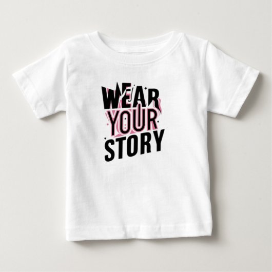 衣服:カスタマイズユニーク可能なTシャツ ベビーTシャツ (正面)