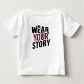 衣服:カスタマイズユニーク可能なTシャツ ベビーTシャツ (裏面)