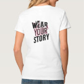 衣服：カスタマイズユニーク可能なTシャツ Tシャツ (裏面)