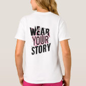 衣服:カスタマイズユニーク可能なTシャツ Tシャツ (裏面)