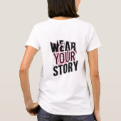 衣服:カスタマイズユニーク可能なTシャツ Tシャツ (裏面)