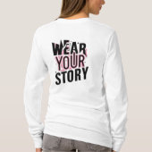 衣服:カスタマイズユニーク可能なTシャツ Tシャツ (裏面)