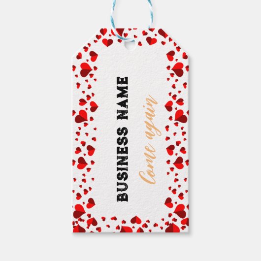 衣服 ギフトタグ (正面)