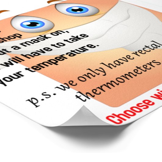 衣服 ポスター (角)