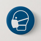 衣服 缶バッジ (正面)