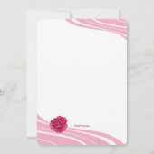 衣服Aハット招待状 招待状 (裏面)