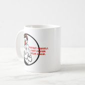 衣服Aマスクリベッタースタイル コーヒーマグカップ (正面左)