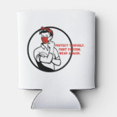 衣服Aマスクリベッタースタイル 缶クーラー (裏面)