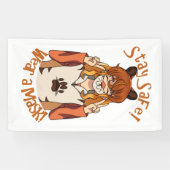 衣服aマスク！ 横断幕 (横)