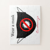 衣服aマスクThunder_Cove ジグソーパズル (縦)