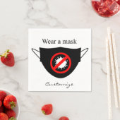 衣服aマスクThunder_Cove スタンダードカクテルナプキン (インサイチュ)