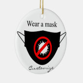 衣服aマスクThunder_Cove セラミックオーナメント (右)