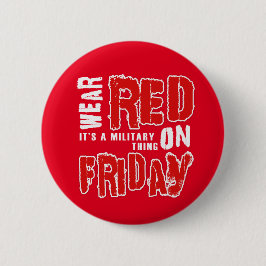 衣服RED on Fridayボタン 缶バッジ