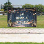 衣装とカクテルハロウィーン 横断幕 (インサイチュ)